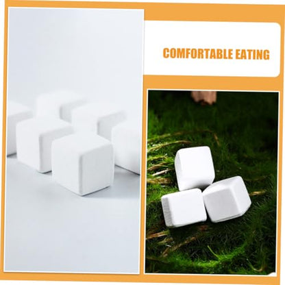 30pcs Natural Calcium Blocks for Reptiles and Amphibians Multi-Species Turtle Tortoise Frog Lizard Chameleon Supplement Teeth Grinding Aid Promotes Growth and Water Quality