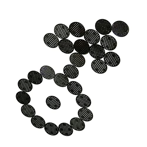 100pcs Flower Pot Hold Mesh Pad Plastic Drainage Covers for Planters Flower Pot Grid Mat Prevent Soil Loss and Leak Reusable and Breathable