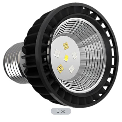 UVB 5.0 Reptile Light Bulb, 3 W Full Spectrum UVA UVB Lighting for Reptile Pets, E27 Base, Supports Vitamin D3 Synthesis, Aluminum Shell, Energy Saving, 2.8 x 2.4 x 2.4 in
