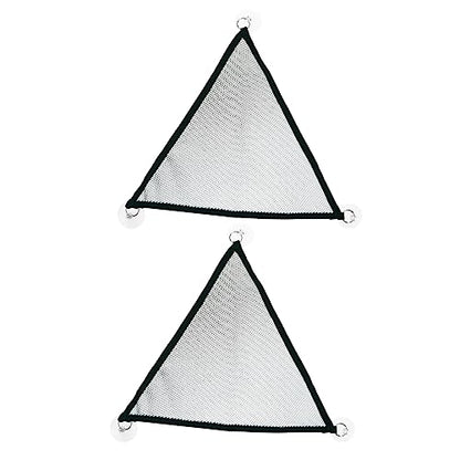 POPETPOP 2pcs Reptile Bearded Dragon Bed Hammocks Mesh Pet Lounger Basking Platform for Lizards Geckos Iguanas