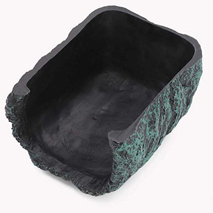 Reptile Rock Hideout Reptile Rock Hide Cave Reptile Hide Away Turtle Hideout for Bearded Dragon Tortoise Small Lizards Fish Amphibians