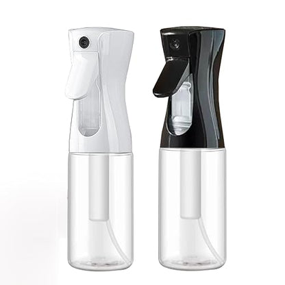 Continuous Spray Bottle for Hair-6.76OZ/200ML,Continuous Mister Empty Spray Bottles,Ultra Fine Mist Water Sprayer for Hairstyling, Cleaning, Plants, Pets, Barbers, Salons(2PCS)