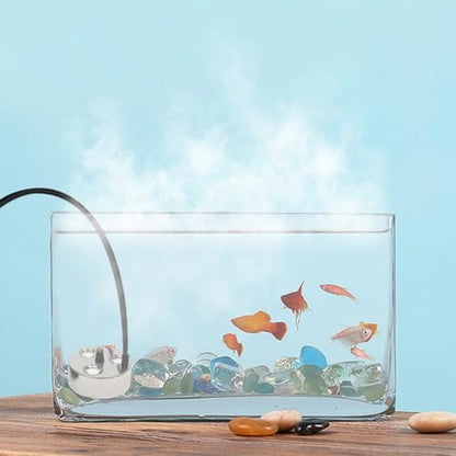3-Head Ultrasonic Mist Maker Fogger - 900ml/H Humidifier Machine for Fountains, Aquariums, and Ponds | Ideal for Garden Fogging, Hydroponics, and Indoor Grow Rooms.