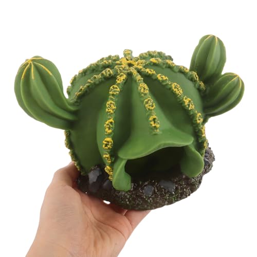 3pcs Realistic Cactus and Iron Tree Model Set, Miniature Simulation Plastic Plants for Reptile Terrarium Habitat Decor, Desert Landscape Accessories for Pet Tanks