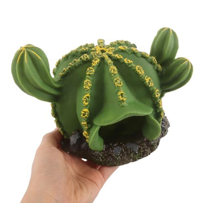 3pcs Realistic Cactus and Iron Tree Model Set, Miniature Simulation Plastic Plants for Reptile Terrarium Habitat Decor, Desert Landscape Accessories for Pet Tanks