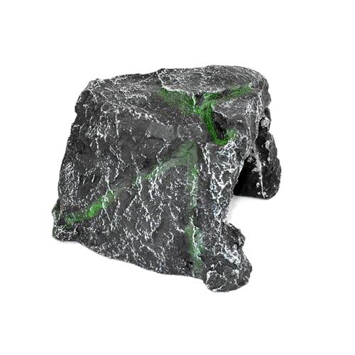 OMEM Reptile Hiding Large Cave Habitat Decorative Resin Pet Nest Turtle Lizard Dedicated Advanced Cave Shelter
