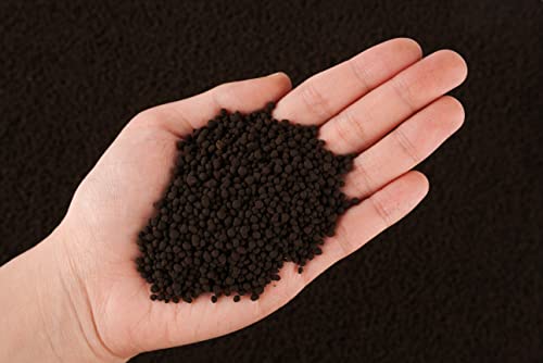 LANDEN THRIVA Natural Soil Substrate for Natural Planted Aquarium, Plant or Shrimp Stratum, Clay Gravel and Stable Porous Substrate for Freshwater Aquarium, Rainforest Black 5L(10lbs),Medium Size - size: M-3mm-5L