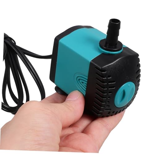 COLLBATH Submersible Fish Tank Water Pump 6w Silent Mini Aquarium Circulation Pump 110v Ac for Hydroponics, Indoor Waterfalls, Terrariums, and Pond Drain Transfer