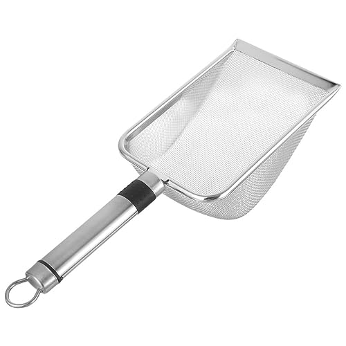 POPETPOP Pet Reptile Litter Scoop Shovel for Cleaning Reptile Waste for Terrariums and Animal Substrates Comfortable Grip Handle Easy to Use