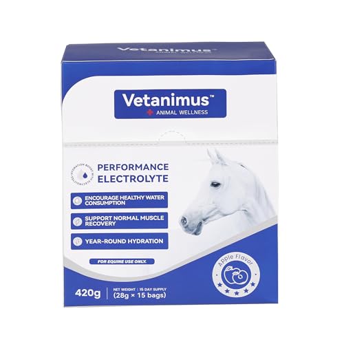 Horse Electrolytes Powder, Electrolyte for Horses with Sodium & Potassium, Equine Hydration Supplement 420g - size: Box