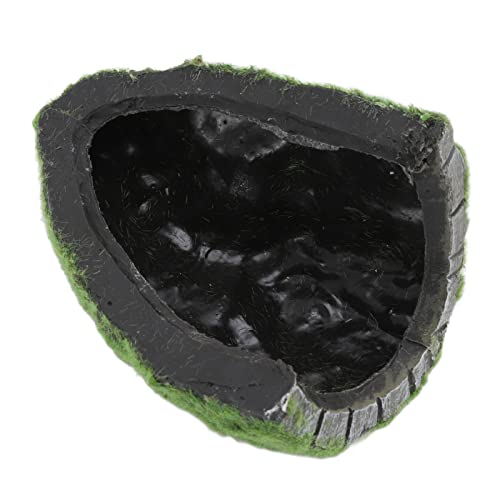 Basking, Reptile Hide Tortoise Hideout Rock Reptile Rock Hide Cave Tortoise for Lizards Frogs Turtles Amphibians