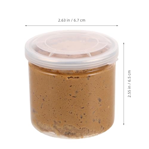 VILLCASE Terrain Shaping Clay Outdoor Dirt Mixture Landscape Foundation Material Terrain Basing Material Ground Cover Material Landscape Base Material Tiny Landscape Clay Mud Light Brown