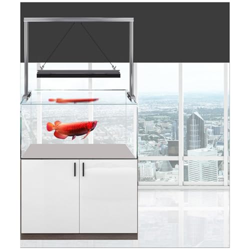 Reptile Lamp Stand, Aluminium Alloy, Adjustable, Lightweight, Easy Installation for Turtle Tank and Fish Tank