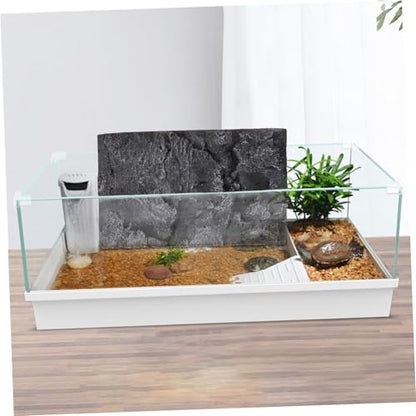 Ipetboom Reptile Box Decorative Panel 3D Aquarium Tank Accessory Lizard Tank Decorations