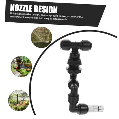 Garden Spray Head Durable Tank Landscape Sprayer Nozzle for Reptile Habitat Efficient Misting Tool for Plants Gardens and Lawns Easy Installation High Grade Engineering Plastics - size: 10.00X9.00X2.00CM