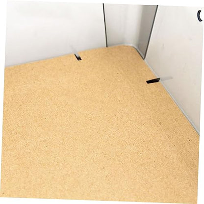 Toyvian 50 Sheets Reptiles Breeding Box Paper Mat Kraft Paper Liner for Reptile Habitat for Snakes Lizards and Turtles