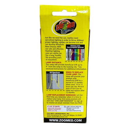 Zoo Med ReptiSun 10.0 UVB Mini Compact Fluorescent 13 Watt (4 Pack)