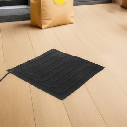 Mipcase Reptile Heating Pad Electric Heated Mat with Adjustable Temperature USB Powered Small Reptile Heating Mat for Lizards and Tortoises Skin-Friendly Waterproof Cloth for Home