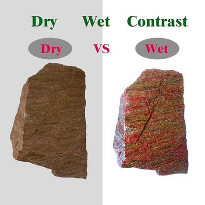 HAELFMRI 20 Lbs Natural Grey Slate Stones - Craggy Layered Rocks for Aquarium Hardscape & Iwagumi, PH Neutral Fish Tank Decor for Shrimp & Cichlids, Mixed Sizes 2-9 Inch for Terrarium