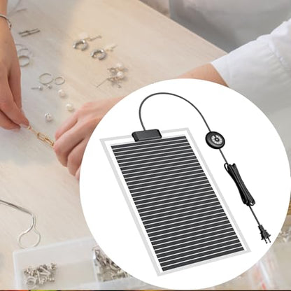 Resin Warmer | with Thermostat 40W Dryer,16.54x11.02in Fast Reptile Heating Pad | for Casting Molds DIY Crafts Under Tank Terrarium Table Jewelry Making