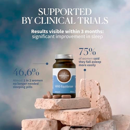Hifas Equilibrium - Mushroom Complex with Organic Lions Mane, Cordyceps and Reishi - Stress and Mood Support Supplement - 60 Vegan Mushroom Capsules