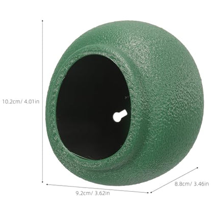 Terrarium Mini with Frog Cup Suction Egg-Shaped Stability Plastic Habitat Cage Decor Ventilated Design Amphibian for Indoor