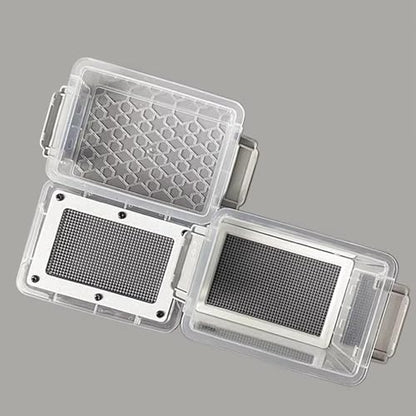 Breeding Box, Reptile Feeding Box, Transparent Terrarium, Habitat, Animal Holder for Raising Mealworms, Style A - color: style A