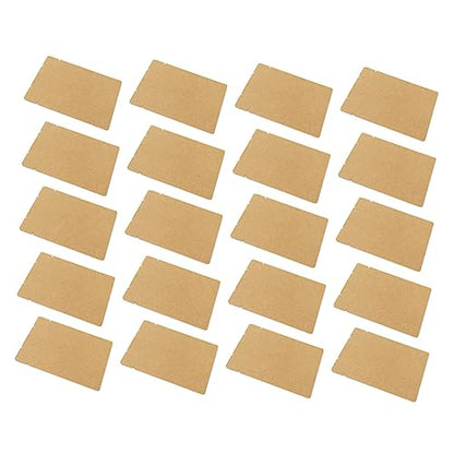 BESPORTBLE Reptiles Feeding Box Mat Paper 50 Sheets Reptile Bed s Easy to Clean Non-Slip