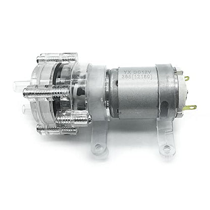 Diaphragm Air Water Pump Dc6 12v 1.5 2l Min Silent, Vacuum Motor for Fish Tank Aquarium