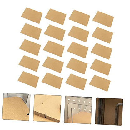 Toyvian 50 Sheets Reptiles Breeding Box Paper Mat Kraft Paper Liner for Reptile Habitat for Snakes Lizards and Turtles