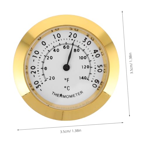 Abaodam 2Pcs Mini and Humidity Portable Hygrometer for Indoor Use Accurate Measurement for Guitar Cases Reptile Terrariums Kitchens Greenhouses and Pet Stores