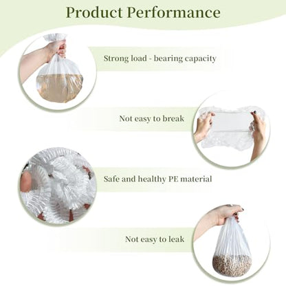 upcessory Disposable 50 pcs Small Animal Cage Liners, Rabbit Tray Film Liner Bunny Litter Pan Bags Guinea Pig Cage Toilet Plastic Film for Bird Hamster Chinchilla Hedgehog - style: L+W ＜ 27''