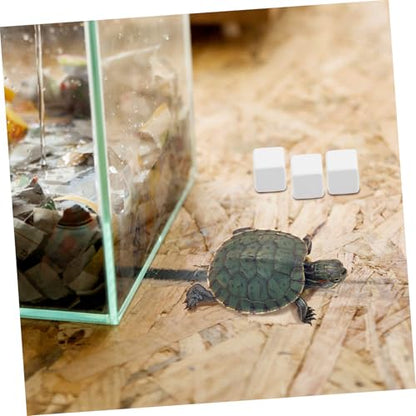 balacoo 6pcs Natural Mineral Block for Reptiles and Crustaceans Essential Snack for Aquariums Prolonged Mineral Release Safe and Health for Lizards and Crabs