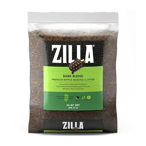 Zilla Bark Blend, Organic Fir Bark for Tropical and Forest Habitats, 24 Quarts - size: 24-Quart