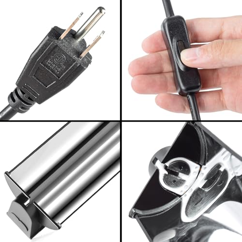 REPTI ZOO Switchable UVB Light for Reptiles, 39W T5 UVB Light Combo Kit for Tropical & Desert Reptile, 34" Terrarium Hood Lamp Fixture with UVB 10.0 Bulb for Bearded Dragon Snake Gecko Lizard Tortoise - size: 34 IN