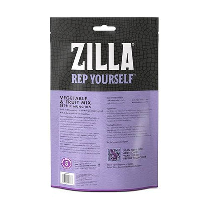 Zilla Reptile Munchies Vegetable and Fruit Mix 4 oz.