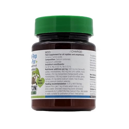 Nekton-Rep Calcium-Pur Pure Calcium for Reptiles and Amphibians,35g (1.24oz) - size: 35gm/ 1.24oz