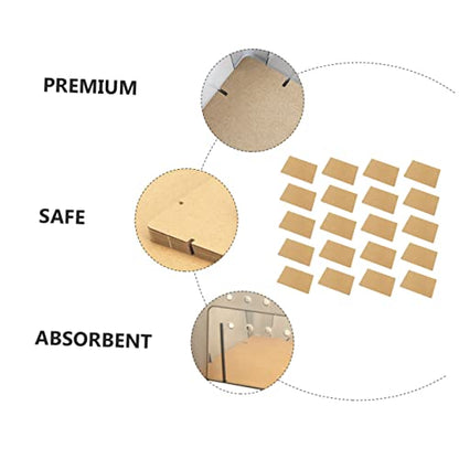 Toddmomy Reptile Box Cushion Paper Liner Durable Kraft Paper for Reptiles Breeding Box Comfortable and Breathable Bedding for Lizards Snakes and Turtles