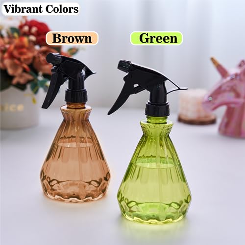 𝐍𝐄𝐖 Spray Bottles 17 oz (2 Pack) - Leak Proof, Adjustable Nozzle, Empty Spray Bottles For Cleaning Solutions, Plants, Hair Misting, Pet, Or Diy Spray Bottle