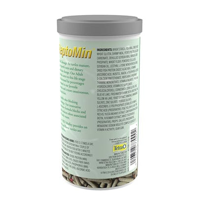 Tetra TetraFauna PRO ReptoMin Pro Sticks Adult Turtle Formula Daily Diet for Aquatic Turtles, 8.11 oz - size: 8.11 Ounce (Pack of 1), style: Adult Turtle
