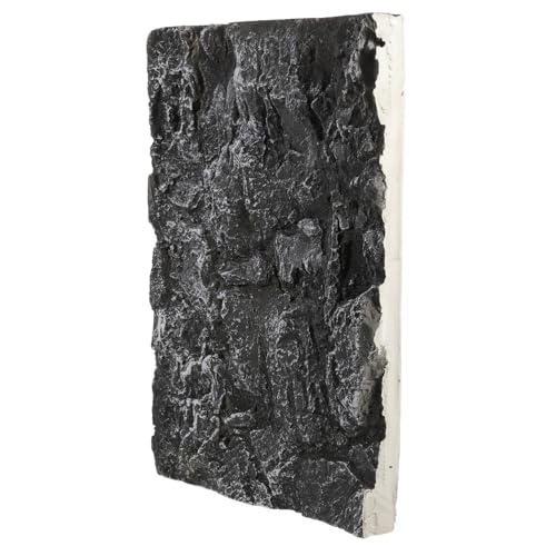 Gatuida 3D Rock Decorative Panel Tank Background Snake Backdrop Reptile Tank Decor Fish Background
