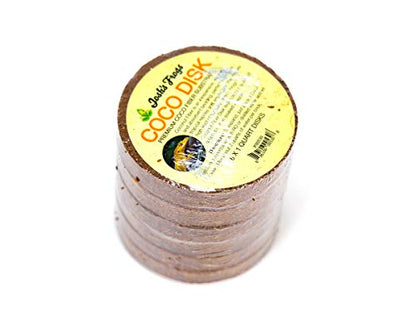 Josh's Frogs Coco Cradle Disks (6 x 1 Quart Disks) - size: 6 x 1 Quart Disks