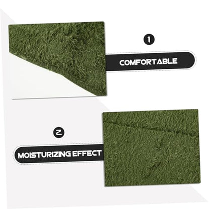 BESPORTBLE Reptile Carpet Mat for Terrarium Washable and Reusable Substrate Liner for Snakes Turtles and Lizards Design for Control and Easy Cleaning