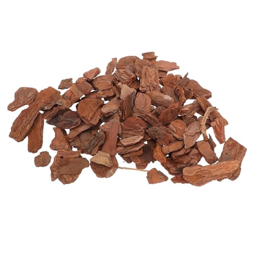 BESPORTBLE 1bag Natural Reptile Tank Decor Cypress Mulch Bark Chips Liner for Rainforest Habitat