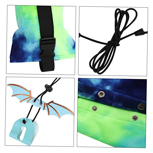 Toyvian Portable Reptile Travel Bag with Adjustable Leash for Outdoor Lizard Carrying Pet Carrier Suitable for Hiking Cycling and Subways Capacity Shoulder Strap Design for Small Reptiles