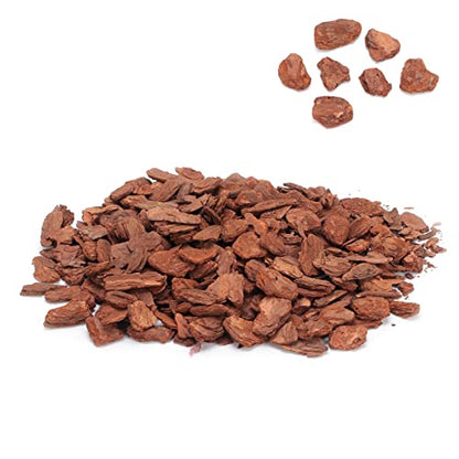 Natural Pine Bark Granule Reptile Bedding 250g Small Granule for Tortoises Lizards Breathable Reptile Box Substrate Safe for Gardening Indoor Plants Handicrafts