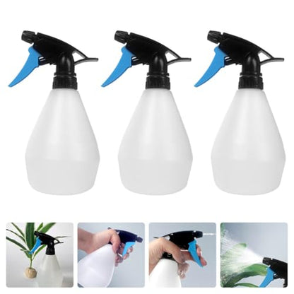 Toddmomy 3pcs 500ml Portable Air Pressure Watering Cans for Reptile Humidifying and Garden Plants Indoor Outdoor Sprinkled Kettle Set