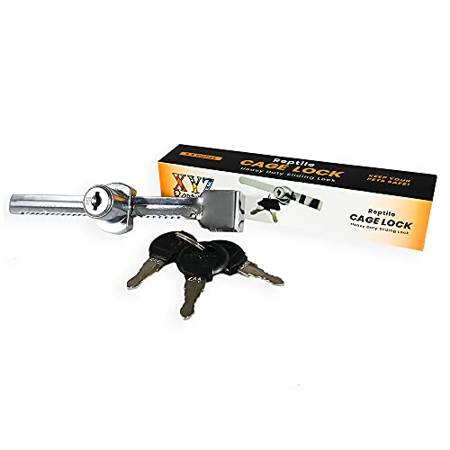 Showcase Lock for Reptile Tanks, Reptile Terrariums, Reptile Habitats