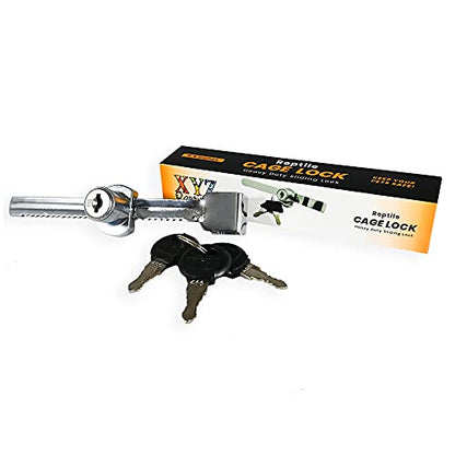 Showcase Lock for Reptile Tanks, Reptile Terrariums, Reptile Habitats