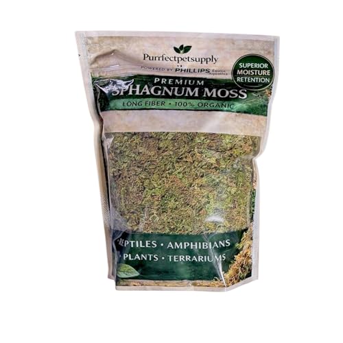 Sphagnum Moss Substrate for Reptiles & Terrariums (1)